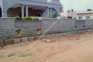 Stone compound wall (9) 